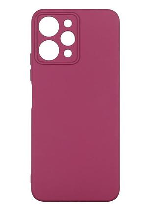 Чохол silicone cover full camera (a) для xiaomi redmi 13 4g/poco m6 4g 42.maroon