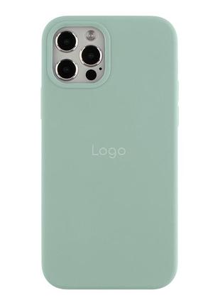Чохол silicone case full size (aa) для iphone 12 pro max 17.turquoise