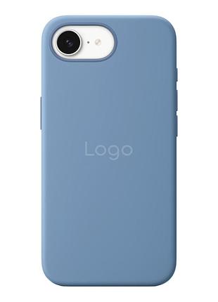 Чохол silicone case with magsafe для iphone 17e/16е winter blue