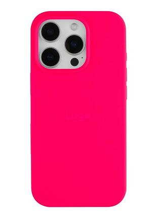 Чохол silicone case full size (aa) для iphone 16 pro 38.shiny pink
