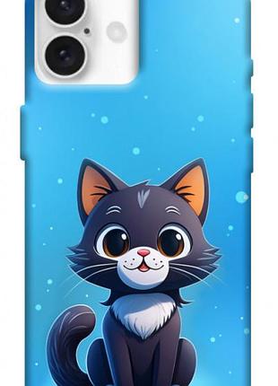 Чохол blex з картинкою кошеня для apple iphone 16 plus