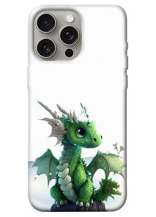 Чехол blex с картинкой new year's animals 2 для apple iphone 15 pro max (6.7")