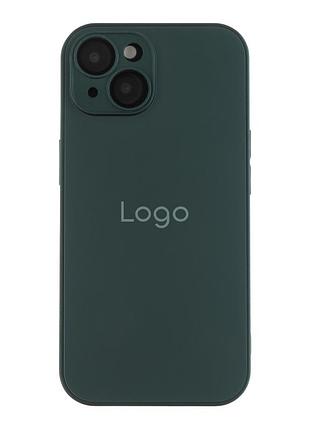 Чохол ag-glass matte camera lens with magsafe для iphone 15 cangling green