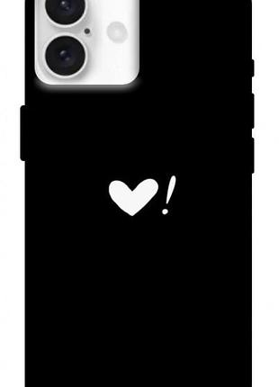 Чохол blex з картинкою heart для apple iphone 16 (6.1")