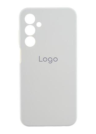 Чехол liquid silicone (aa) full camera для samsung galaxy m35 5g (m356) 09.white