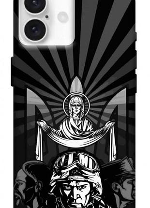Чехол blex с картинкой зсу style 3 для apple iphone 16 plus