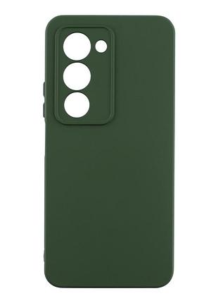 Чохол silicone cover full camera (a) для xiaomi redmi 15 4g 71.dark green