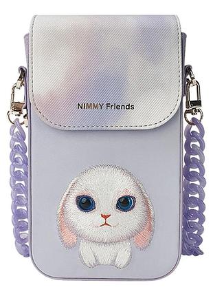 Чохол nimmy mobile phone bag rabbit purple