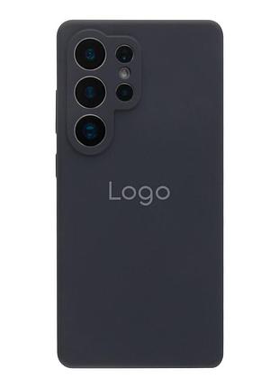 Чохол liquid silicone (aa) full camera для samsung galaxy s25 ultra 5g (s938) 15.3dark grey