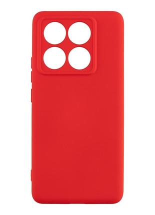 Чохол silicone cover full camera (a) для xiaomi 14t 14.red