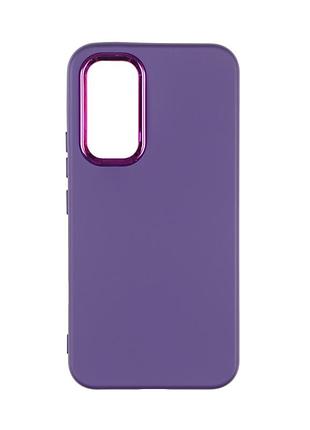 Чехол silicone cover metal frame (aa) для samsung galaxy a54 5g (a546) 82.elderberry