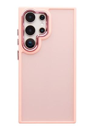 Чохол tpu+pc space ii color matte для samsung galaxy s24 ultra 5g (s928) pink