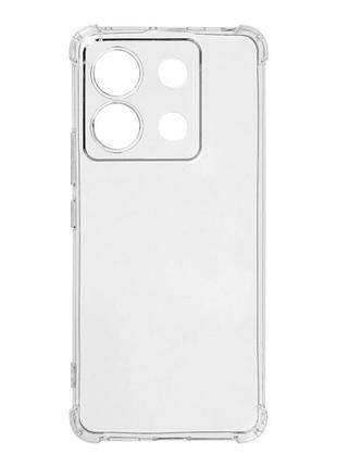 Чохол tpu virgin hard для poco x6 pro 5g transparent
