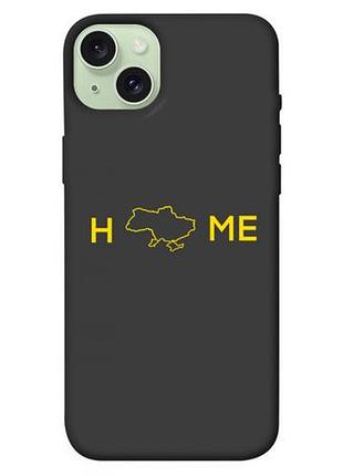 Чехол blex с картинкой home для apple iphone 15 plus (6.7")