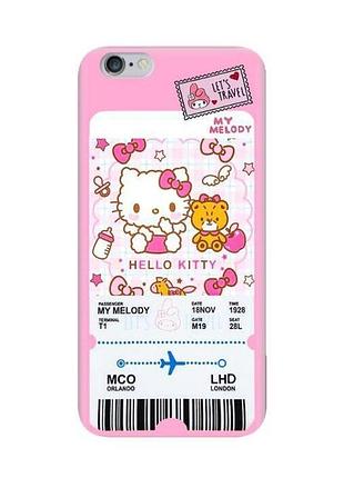 Чехол blex с уникальным дизайном для iphone 6.iphone 6s с принтом “hello kitty”