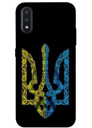 Чехол blex желтоборудованный герб для samsung galaxy a01