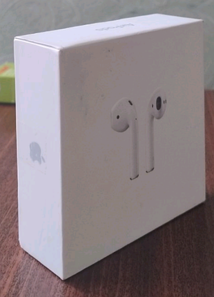 Apple airpods 2 (mv7n2zm/a) — оригінал, повний комплект