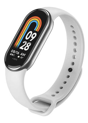 Ремінець для xiaomi mi band 8/9/10 original design white