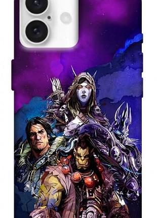 Чехол blex с картинкой game style 9 для apple iphone 16 (6.1")