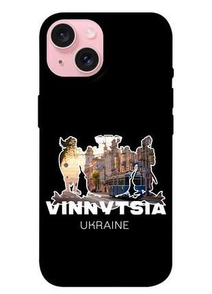 Чехол blex с картинкой vinnytsia для apple iphone 15 (6.1")