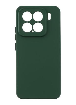 Чохол silicone cover full camera (a) для xiaomi 15 71.dark green