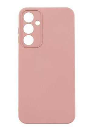 Чехол silicone cover full camera (a) для samsung galaxy m35 5g (m356) 19.pink sand