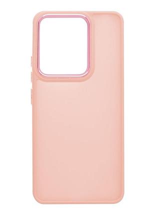 Чохол tpu+pc space ii color matte для xiaomi poco m6 pro 4g pink
