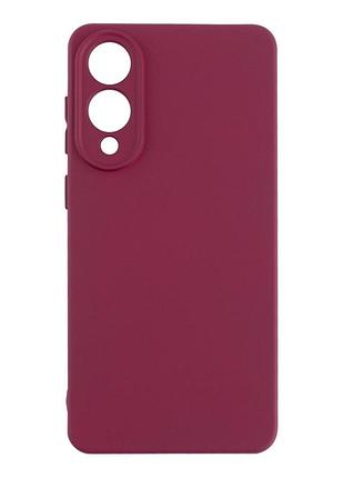 Чохол silicone cover full camera (a) для samsung galaxy s25 edge 5g (s937) 42.maroon