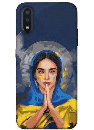 Чехол blex патриотический 7 для samsung galaxy a01