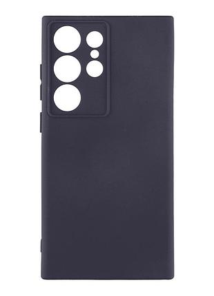 Чохол silicone cover full camera (a) для samsung galaxy s24 ultra 5g (s928) 08.dark blue
