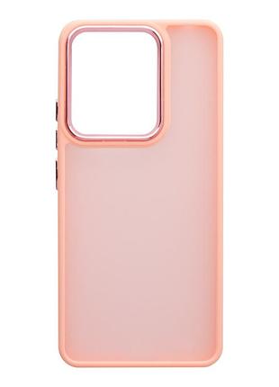 Чохол tpu+pc space ii color matte для xiaomi poco x6 pro 5g pink