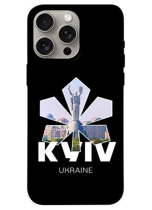 Чехол blex с картинкой kyiv для apple iphone 15 pro max (6.7")