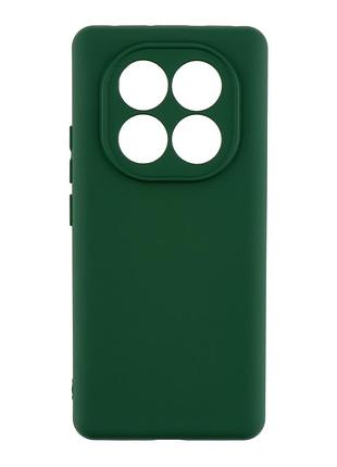Чохол silicone cover full camera (a) для xiaomi redmi note 14 pro 5g/poco x7 5g 71.dark green