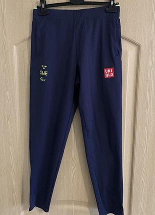 Спортивні штани uniqlo × sweden paralympic team, розмір s