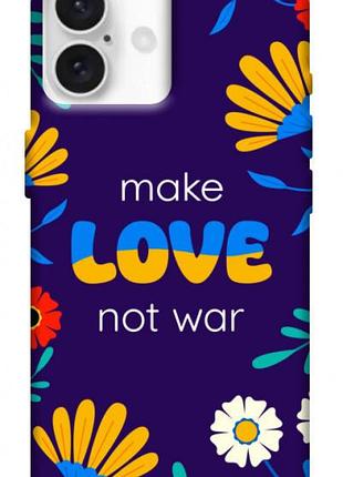 Чохол blex з картинкою not war для apple iphone 16 plus