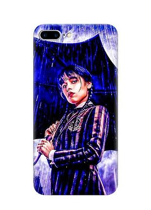 Чохол blex з принтом для iphone 7 plus / iphone 8 plus | принт: уэнздей / венздей #iph12029