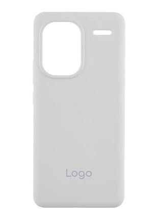 Чехол liquid silicone (aa) для xiaomi redmi note 13 pro+ 5g 09.white