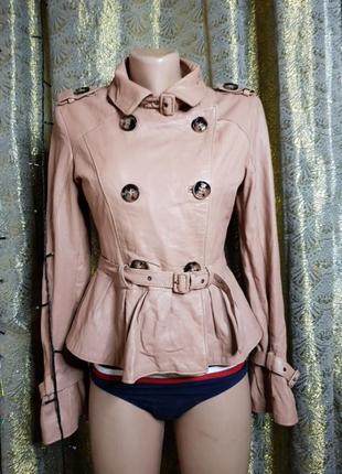 Куртка кожаная