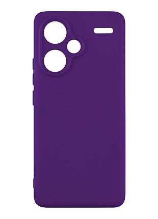 Чохол silicone cover full camera (a) для xiaomi redmi note 13 pro+ 5g 34.purple