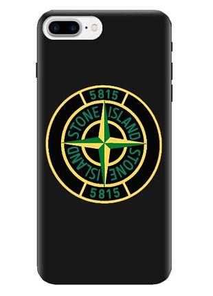 Чохол blex з принтом для iphone 8 plus / iphone 7 plus | принт: stone island / стон айленд #iph12042