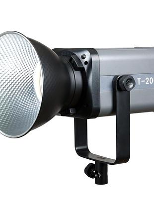 Студийная led лампа adowing professional video light t200-s серый