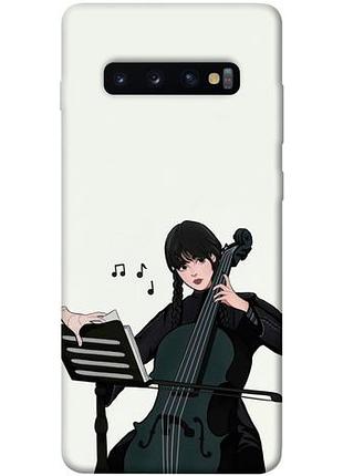 Чехол blex wednesday art style 4 для samsung galaxy s10+