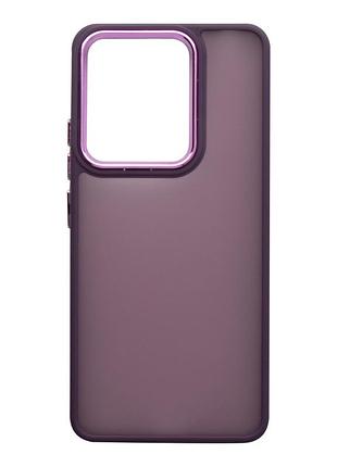 Чохол tpu+pc space ii color matte для xiaomi 14 dark purple