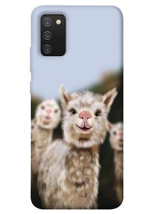Чехол blex funny llamas для samsung galaxy a02s