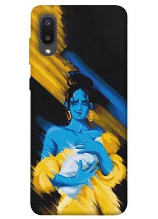 Чехол blex патриотический 5 для samsung galaxy a02