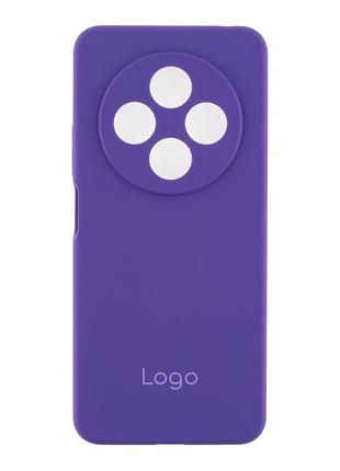 Чохол liquid silicone (aa) full camera для xiaomi redmi 14c/redmi a4/poco c75 39.elegant purple