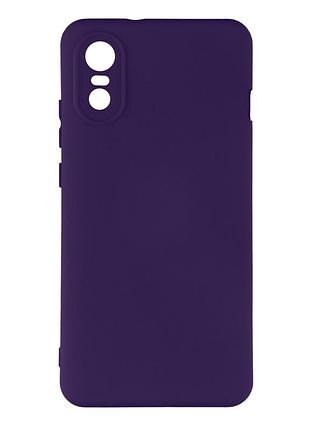 Чохол silicone cover full camera (a) для zte blade a31 34.purple