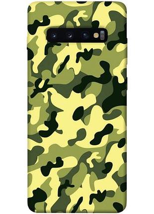 Чехол blex классический камуфляж для samsung galaxy s10+