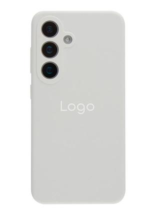 Чохол liquid silicone (aa) full camera для samsung galaxy s25 5g (s931) 09.white