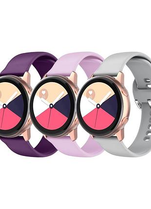 Ремешок универс 22mm silicone original design для samsung/amazfit/huawei turquoise